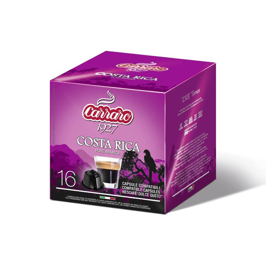 Carraro Caffè Single Origin Costa Rica Dolce Gusto® compatible capsules