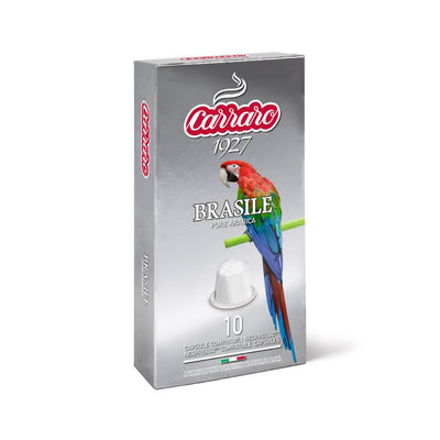 Carraro Caffè Single Origin Brasile Brazil Nespresso® compatible capsules