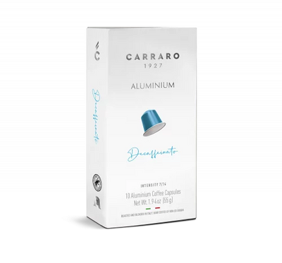 Decaffeinated – 10 Nespresso® compatible aluminium capsules