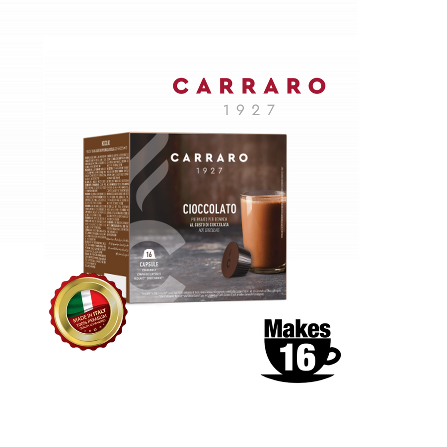 Cappuccino - 16 Dolce Gusto®* compatible capsules - Caffè Carraro