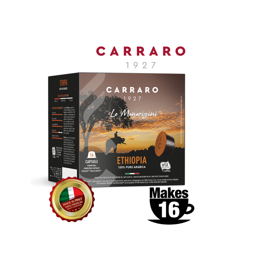 Bio - caffè macinato 100% arabica 250 g in latta - Caffè Carraro