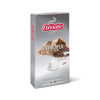 Carraro Caffè Single Origin Ethiopia Nespresso® compatible capsules
