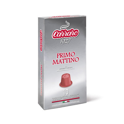 Carraro Caffè Primo Mattino Nespresso® compatible capsules