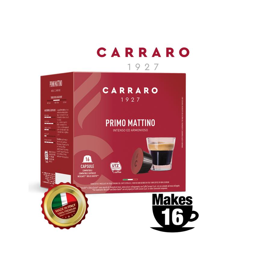 Caffè&Ginseng - 30 capsule compatibili Dolce Gusto®* - Caffè Carraro